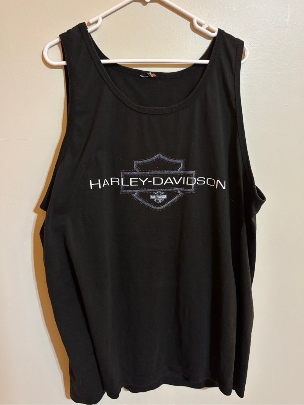 Men’s Harley-Davidson Black Tank with Shield Logo (2XL)